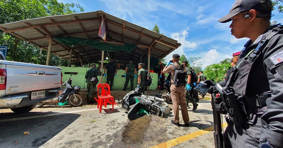 ปิดล้อมยะลา 9 จุด คุม 5 ผู้ต้องสงสัยสอบคดียิงถล่มป้อม ชรบ.ลำพะยา
