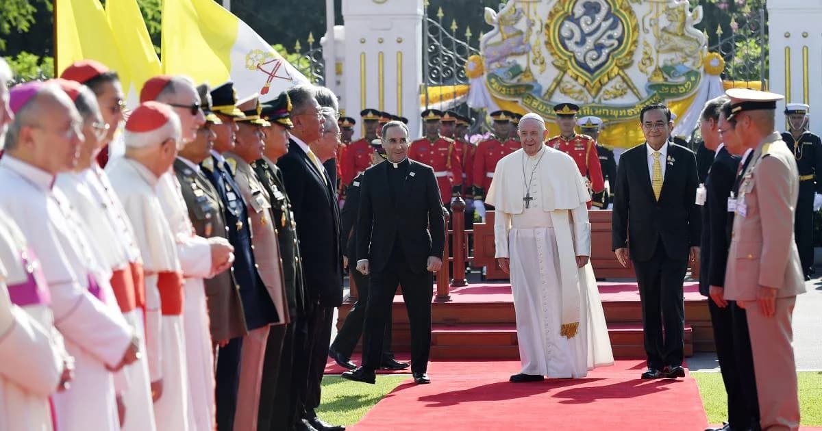 “สมเด็จพระสันตะปาปาฟรังซิส” เสด็จทำเนียบรัฐบาล เพื่อประทานสุนทรพจน์