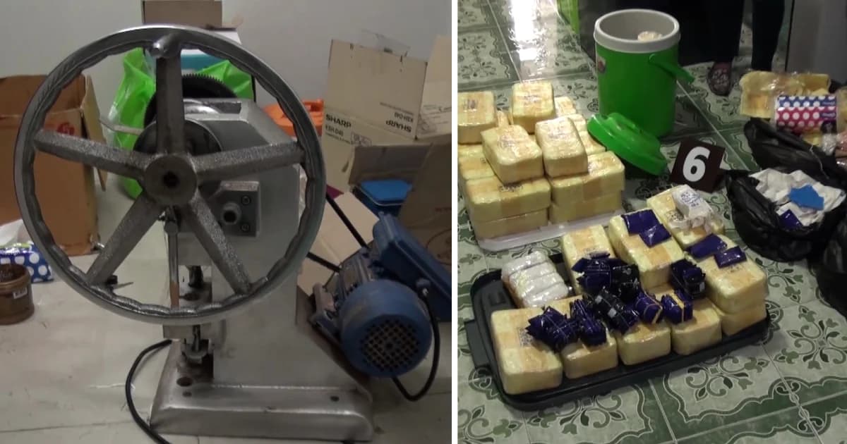 ค้นบ้าน “ไอ้อู้” นักค้ายาข้ามชาติหลังถูกวิสามัญ ตะลึง ! ตั้งแท่นผลิตกลางเมืองทุ่งสง