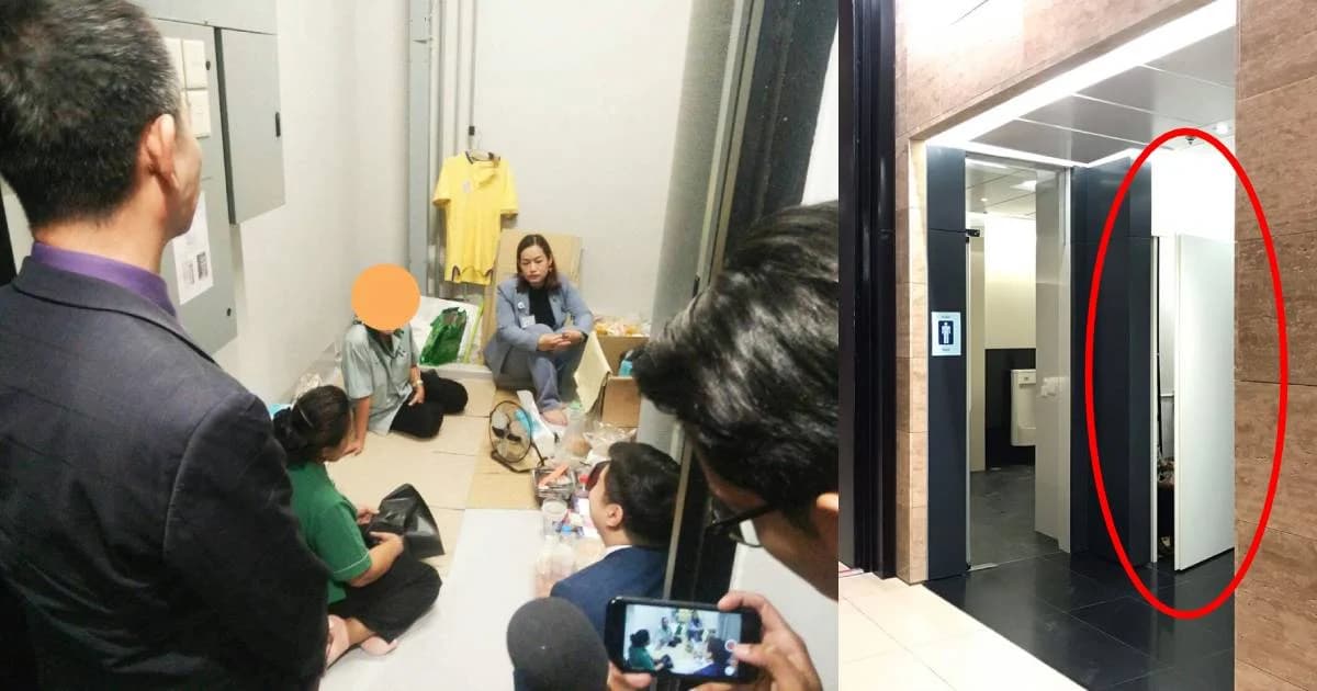 อนาคตใหม่ เปิดประเด็นชีวิตแม่บ้านรัฐสภา กินข้าวในห้องเก็บของข้างห้องน้ำ