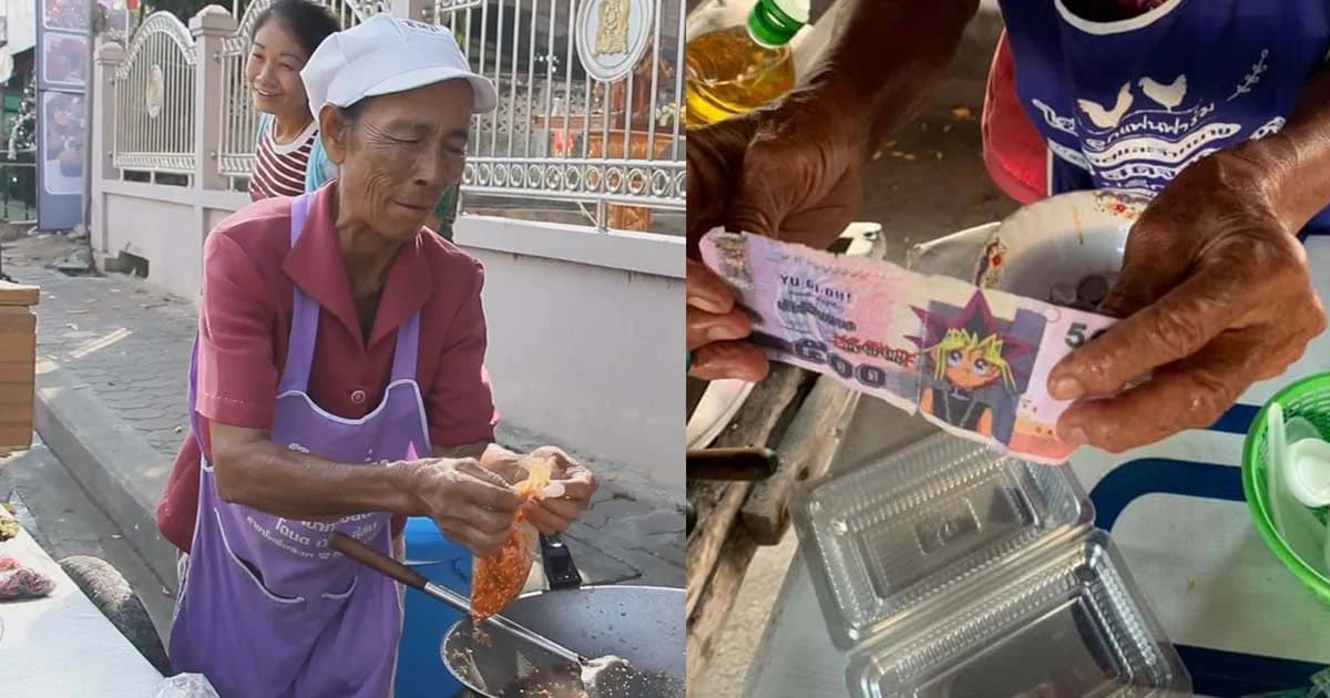 สาวพับแบงก์กาโม่ หลอกซื้ออาหารยาย หอบลูกหนี กลัวถูกจับ-ประณาม