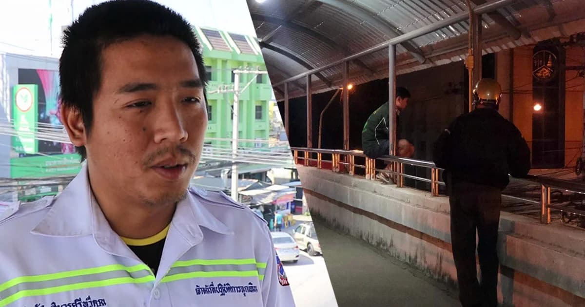 เปิดใจกู้ภัยปลอมเป็นคนเร่ร่อนช่วย นศ.คิดสั้นกระโดดสะพานลอย