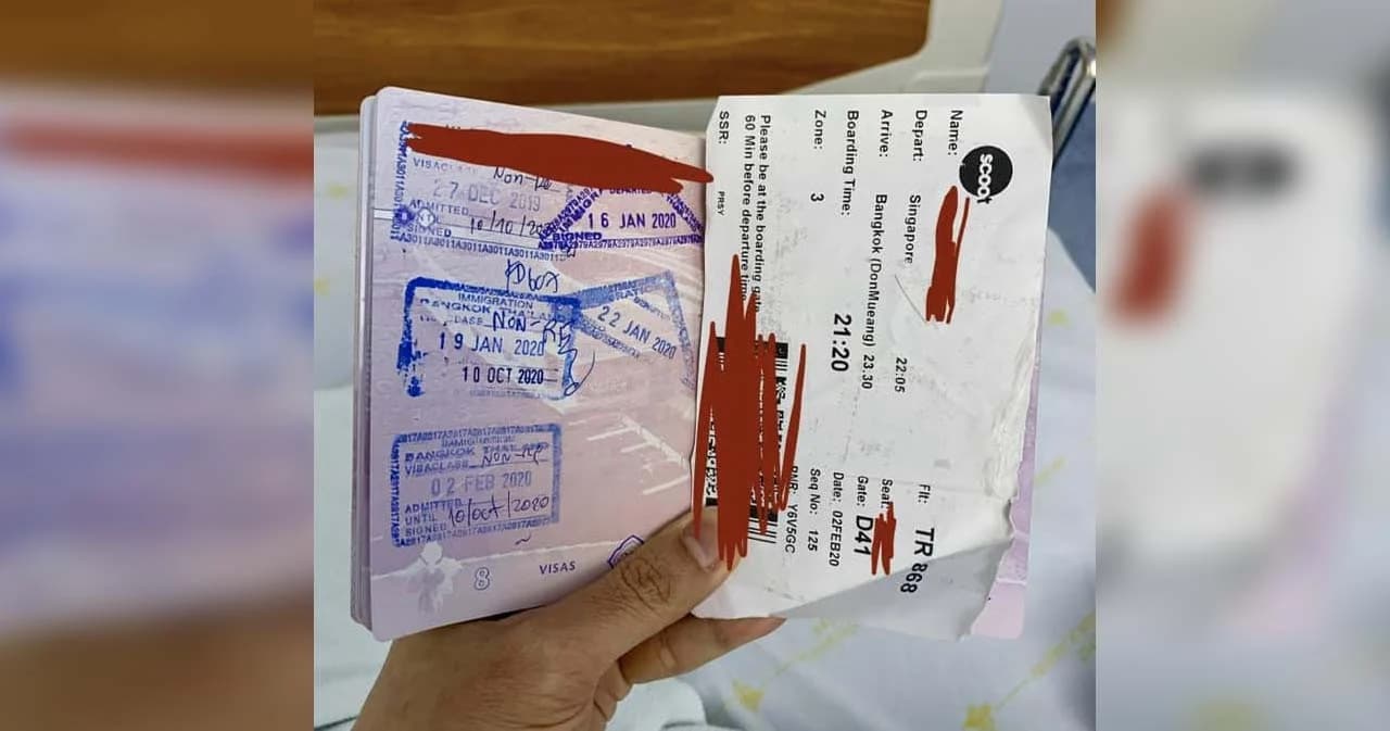 เจ้าของร้านอาหารในตึกออลซีซั่นแจงติดเชื้อโควิด-19 โชว์พาสปอร์ตกลับจากสิงคโปร์เป็นเดือน