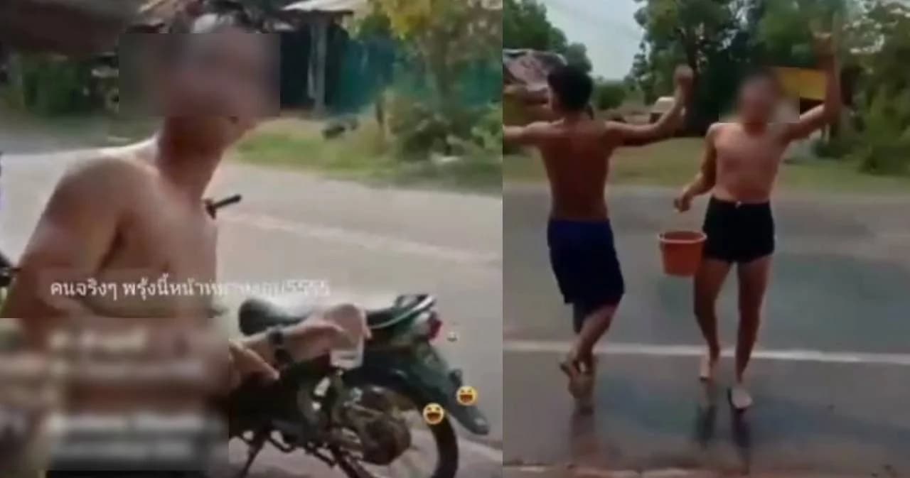 ไลฟ์สดโชว์เล่นสงกรานต์ ศาลสั่งจำคุก 1 เดือน แต่ลดโทษ-รอลงอาญา 2 ปี-เพื่อนโดนเสพยา