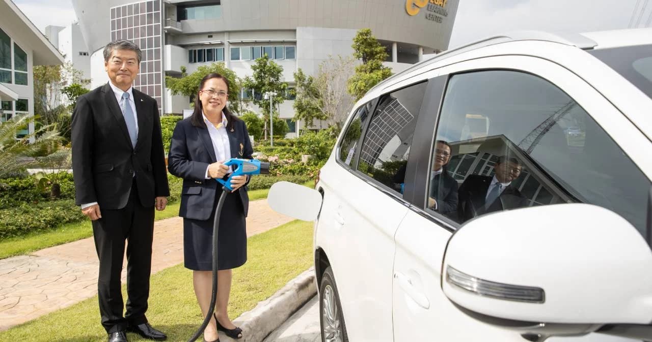 ‘กฟผ.’ จับมือ ‘มิตซูบิชิ’ ทดสอบจ่ายแบตเตอรี่รถยนต์ไฟฟ้า สู่ระบบไฟบ้าน
