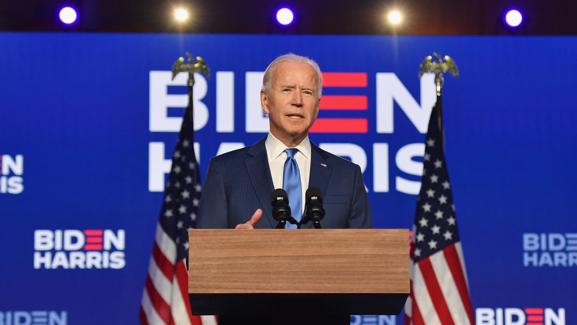 โจ ไบเดน แถลงมั่นใจชนะเลือกตั้ง เชื่อได้คณะผู้เลือกตั้งทะลุ 300 เสียง