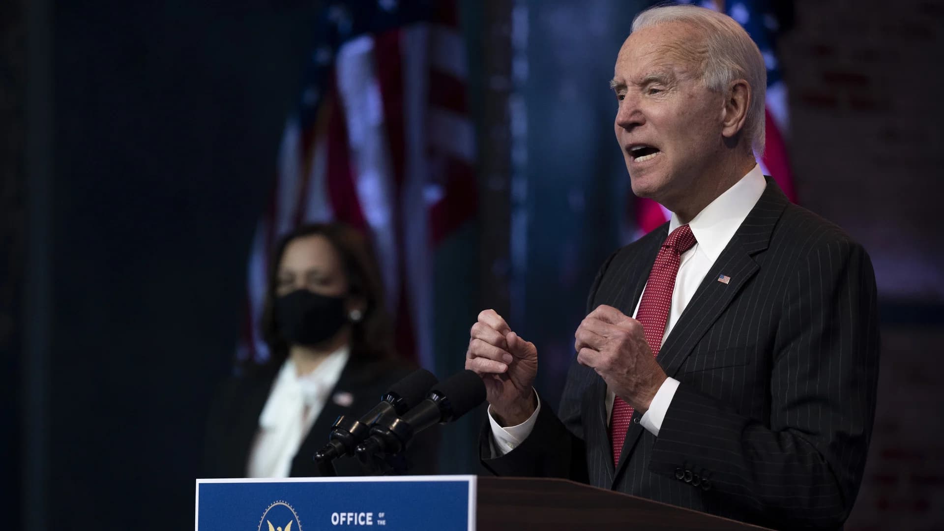 โจ ไบเดนโจมตีโดนัลด์ ทรัมป์ เป็นประธานาธิบดีที่ไม่รับผิดชอบ ขัดขวางการเปลี่ยนรัฐบาล