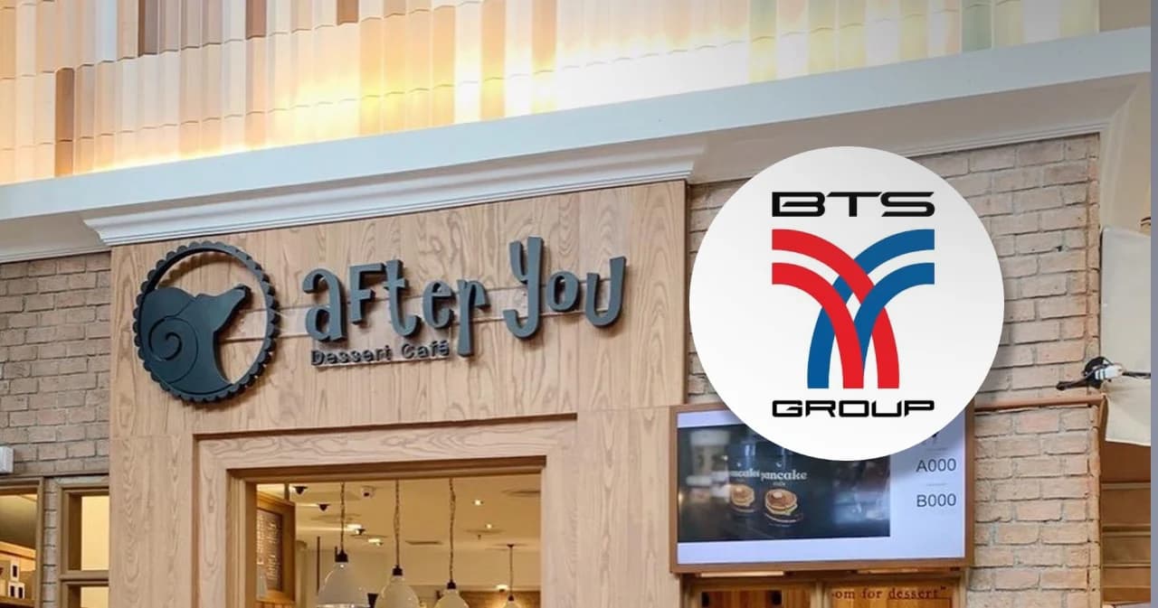 BTS ทุ่ม 660 ล้านบาท ซื้อหุ้น After You 8.1% ขึ้นแท่นผู้ถือหุ้นใหญ่อันดับ 3