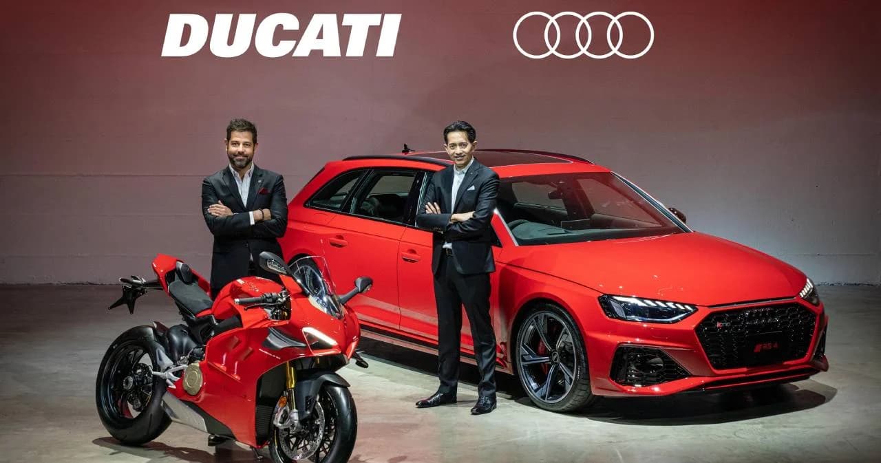 ‘ดูคาติ’ เลือก ‘อาวดี้ ประเทศไทย’ นำเข้า-จำหน่ายมอเตอร์ไซค์ แทนบริษัท ดูคาทิสติ