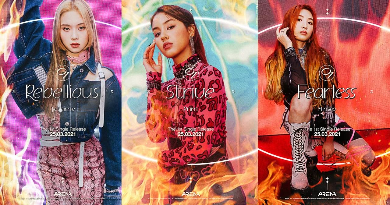 ‘AR3NA’ อารีน่า เตรียมระเบิดสมรภูมิแห่งความฝัน กับซิงเกิ้ลแรก ‘COME GET IT NOW’ 25 มี.ค. นี้