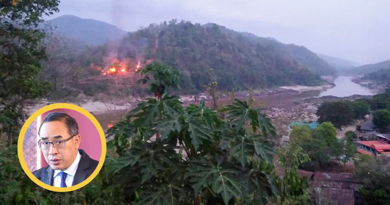 คนไทย 250 คนอพยพเข้าพื้นที่ปลอดภัย จากเหตุกะเหรี่ยงโจมตีฐานทัพเมียนมา กต. ย้ำมาตรการหากมีผู้หนีภัยเข้าไทย