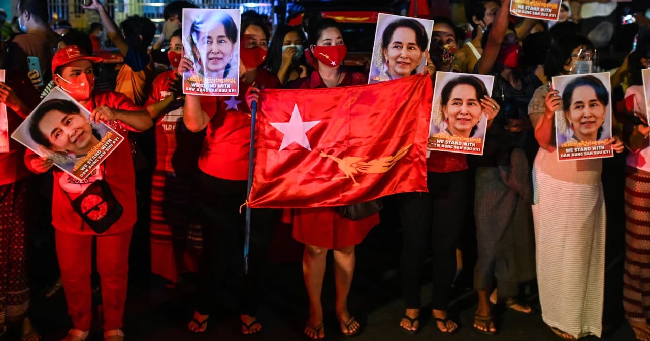กกต.เมียนมาชุดรัฐประหาร เตรียมยุบพรรค ‘อองซาน ซูจี’ อ้างความผิดโกงเลือกตั้ง
