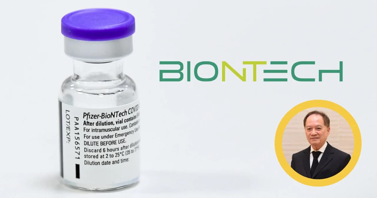 ‘BioNTech’ ปฏิเสธกับรอยเตอร์ส ไม่ได้เจรจา ‘รพ.ธนบุรี’ นำเข้าวัคซีนโควิด 20 ล้านโดส