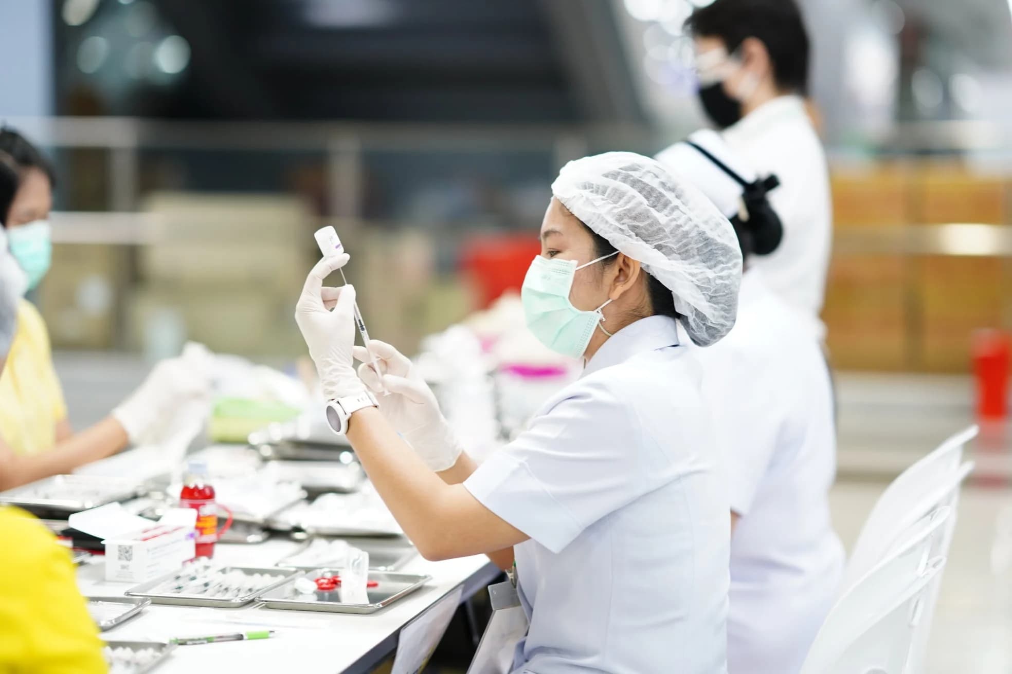 1-30 ส.ค.นี้ ศูนย์ฉีดกลางบางซื่อไม่รับวอล์คอิน