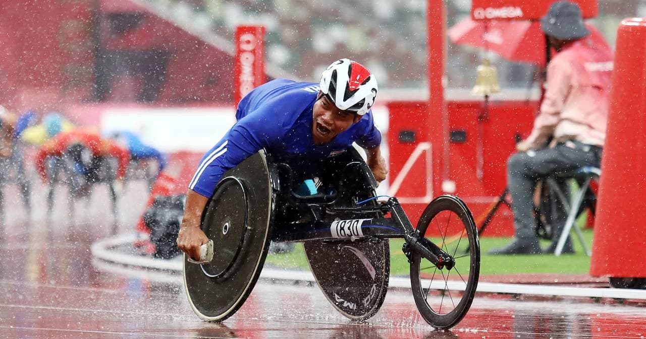 ‘พงศกร’ ซิ่งฝ่าสายฝน คว้าเหรียญทองที่ 3 ในพาราลิมปิก โตเกียว 2020