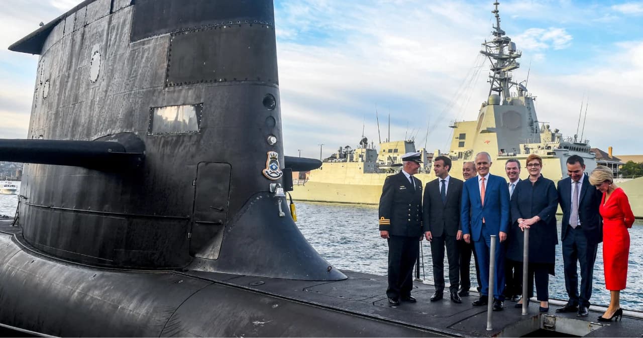 ฝรั่งเศสชี้ถูกแทงข้างหลัง-เรียกทูตคุย ข้อตกลงเรือดำน้ำออสเตรเลีย-สหรัฐฯ จีนขู่ต้านคนนอกแทรกแซงภูมิภาค