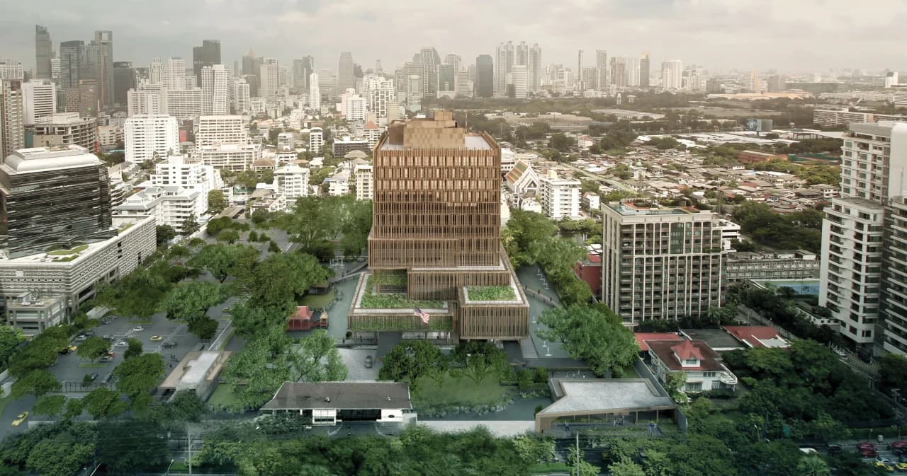 อาคารใหม่สถานทูตสหรัฐฯ สานต่อ 200 ปีมิตรภาพรอบด้านกับไทย