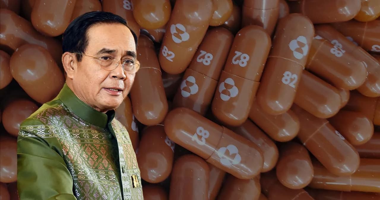 ‘ให้ไทยได้เป็นคิวแรกๆ’ นายกฯ ย้ำสาธารณสุข เร่งจัดซื้อยา ‘โมลนูพิราเวียร์’
