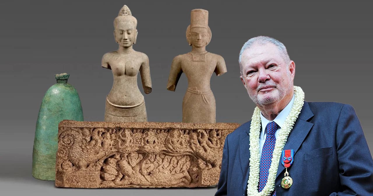 สหรัฐฯ คืนโบราณวัตถุให้กัมพูชา หลังซื้อจากพ่อค้าสัญชาติไทย ได้มาอย่างผิดกฎหมาย
