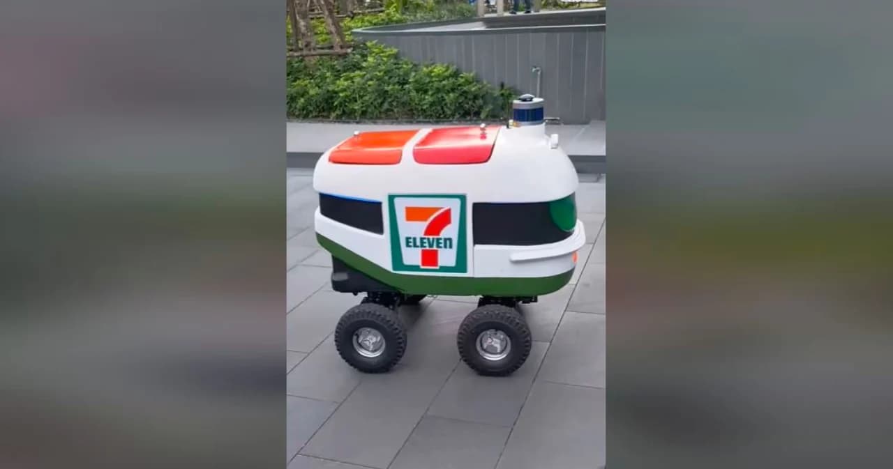 7-Eleven เปิดตัว ‘หุ่นยนต์เดลิเวอรี่’ ช่วยส่งของตอนยุ่ง-ช่วงกลางคืน