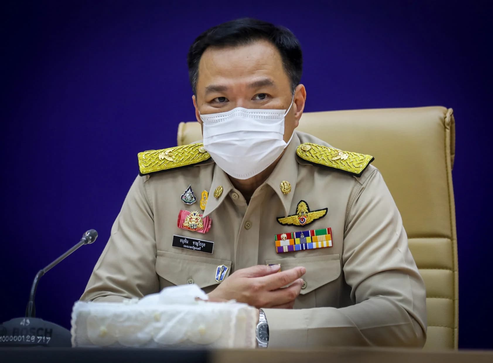 ‘อนุทิน’ ย้ำแนวทางรักษาโควิดระลอกใหม่ที่บ้าน เน้นสำรองเตียงให้ผู้ป่วยหนักลดอัตราการเสียชีวิต