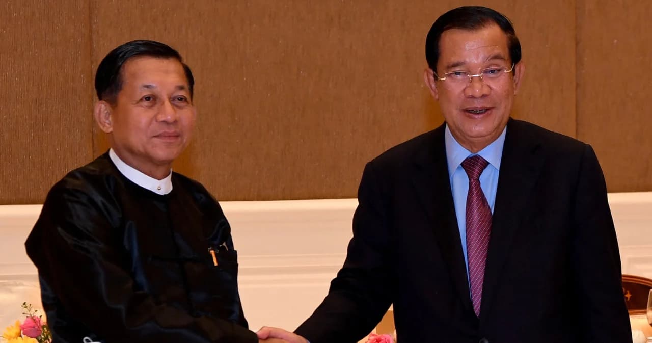 อาเซียนเสียงแตกเรื่องเมียนมา ลาว-เวียดนามหนุน ‘ฮุน เซน’ แก้ปัญหา มาเลเซีย-อินโดฯ วิจารณ์พบเผด็จการ