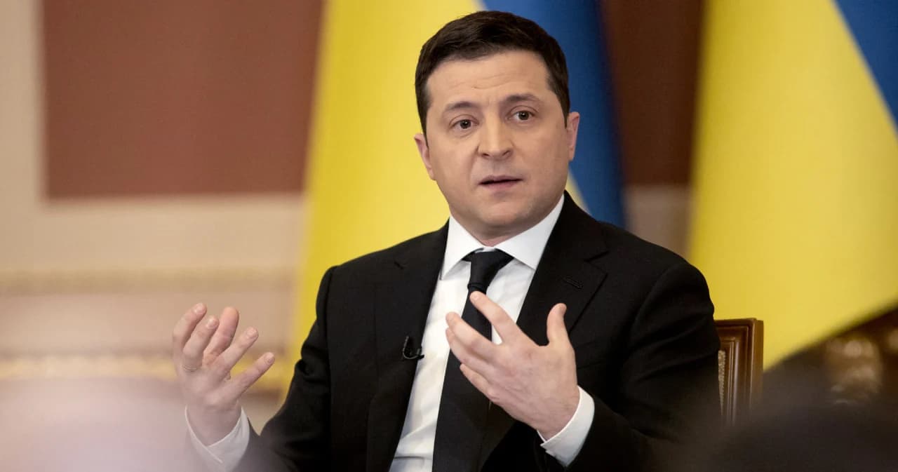 ผู้นำยูเครนขอชาติตะวันตก อย่าปั่นกระแสสร้างความตื่นตระหนก จะเกิดสงครามรัสเซีย-ยูเครน