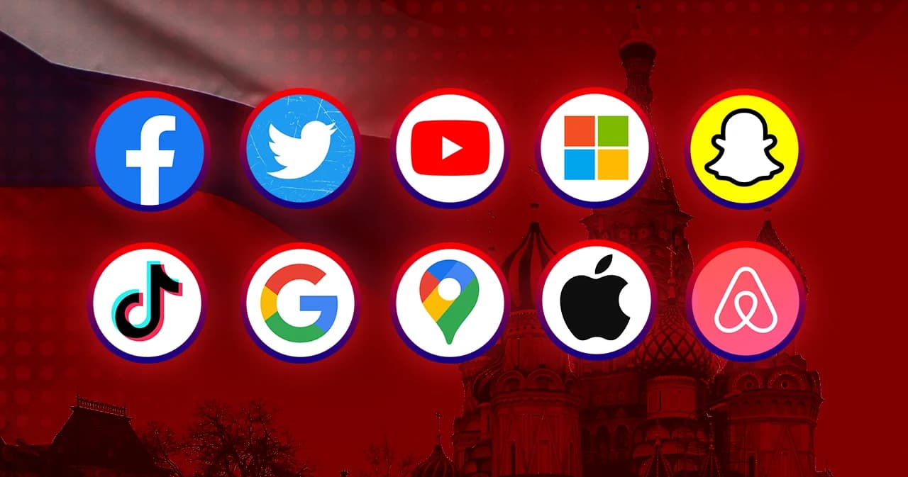 กลุ่มบริษัทเทคเคลื่อนไหว พร้อมใจคว่ำบาตรรัสเซีย