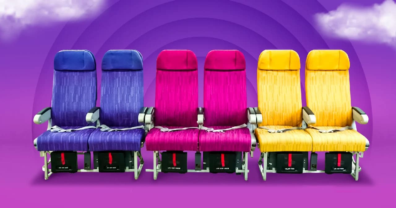 ‘การบินไทย’ ประกาศขาย ‘เก้าอี้เครื่องบิน’ มี 3 สี คู่ละ 35,000 บาท ขายในไลฟ์จำนวนจำกัด