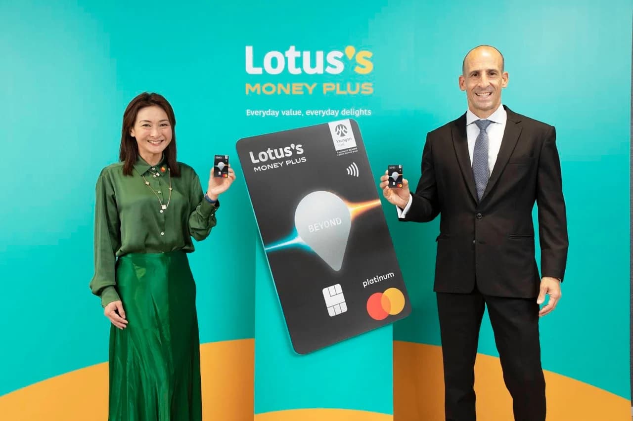 ‘โลตัส มันนี่ พลัส’ ผนึกกำลัง ‘มาสเตอร์การ์ด’ เปิดตัว “บัตรเครดิตโลตัส แพลทินัม” ลุยรีแบรนด์เจาะตลาด Gen Y ตั้งเป้ายอดใช้จ่ายผ่านบัตรเติบโต 12%