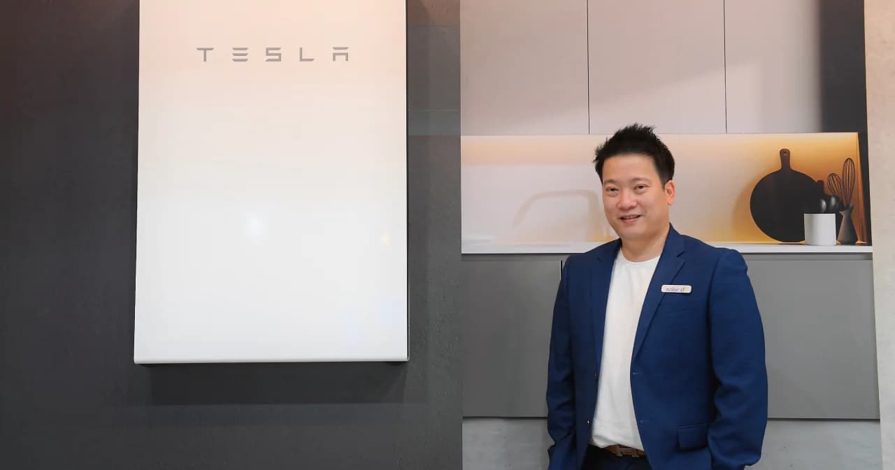 ‘โซลาร์ ดี’ เปิดให้คนไทยได้จอง Tesla Powerwall รายแรกในเอเชีย ราคารวมค่าอุปกรณ์ 599,000 บาท