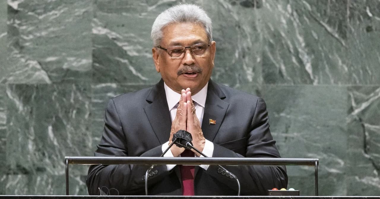 ผู้นำศรีลังกาหนีออกนอกประเทศสำเร็จ นั่งเครื่องบินทหารไปมัลดีฟส์ หลังถูกขวางนั่งเครื่องบินไปดูไบ