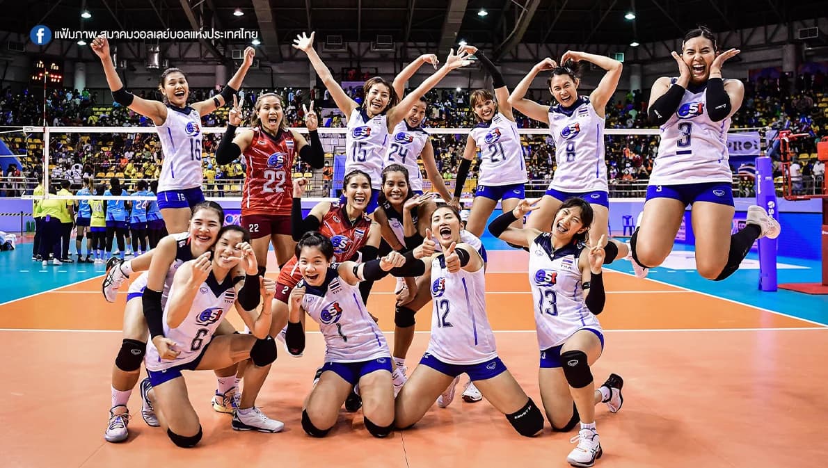 วอลเลย์บอลไทย คว้าแชมป์อาเซียน กรังด์ปรีซ์ 2022