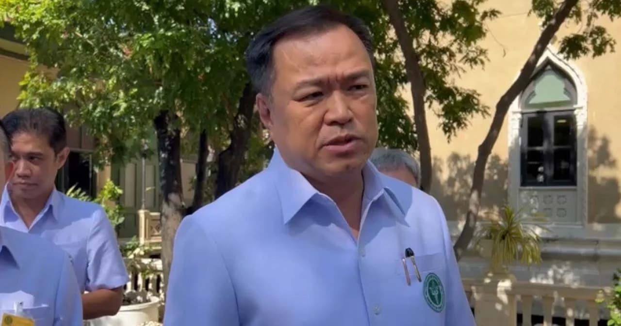 ‘อนุทิน’ พร้อมรับมือบำบัดผู้ป่วยยาเสพติด วอนอย่าโยงแก้ปัญหายาเสพติด กับ พ.ร.บ.กัญชา