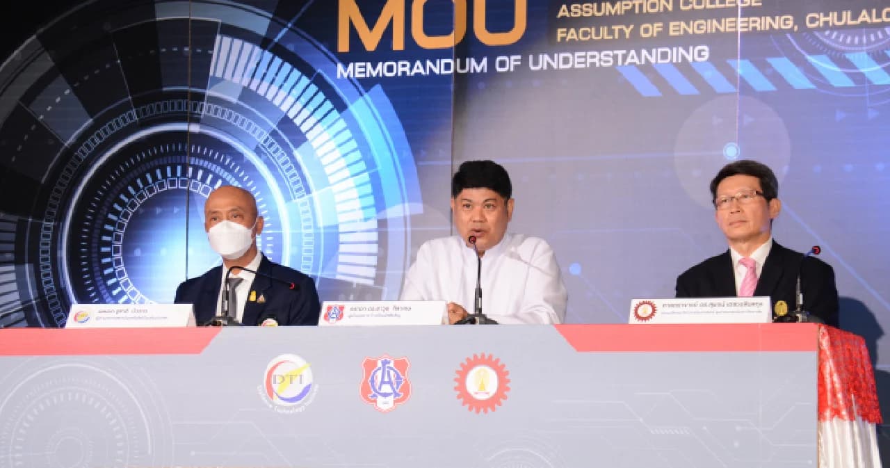 สถาบันเทคโนโลยีป้องกันประเทศ ร่วมกับ วิศวะ จุฬาฯ รร.อัสสัมชัญ พัฒนาด้านเทคโนโลยีอวกาศ