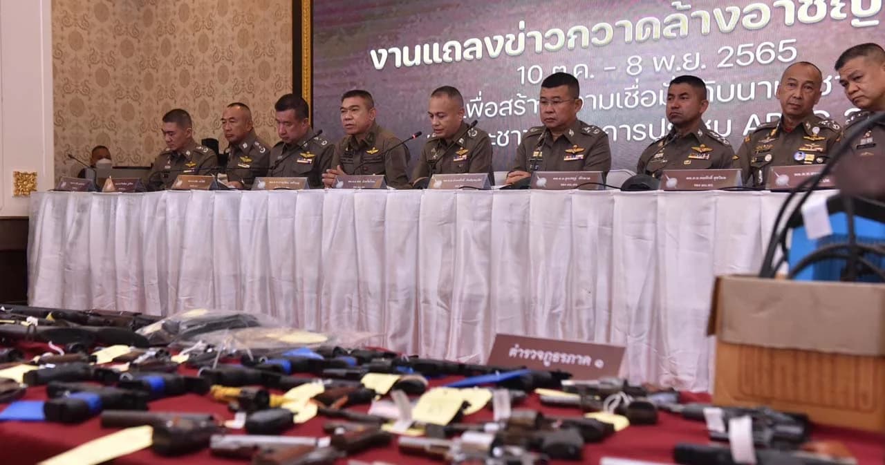 ผบ.ตร.ระดมกวาดล้างอาชญากรรมทั่วประเทศครั้งใหญ่ โชว์ความพร้อมด้านความปลอดภัยประชุม APEC 2022