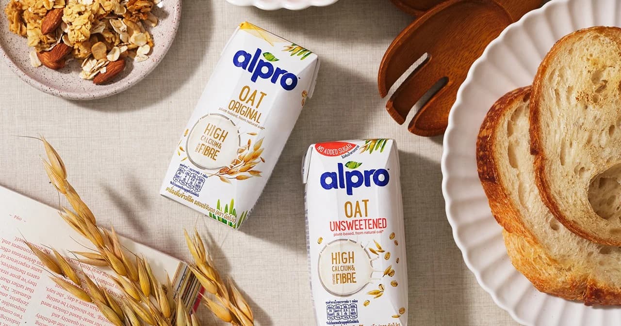 “นมโอ๊ต อัลโปร (Alpro)” เครื่องดื่มแพลนท์เบสอันดับ 1 จากยุโรป ที่อยากให้คุณและโลกสุขภาพดี