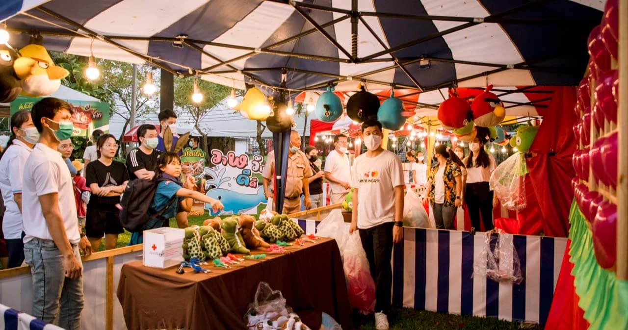 เตรียมตัวให้พร้อมเที่ยวงานกาชาดแบบไฮบริด สวนลุมพินีและออนไลน์ วันที่ 8-18 ธ.ค. นี้