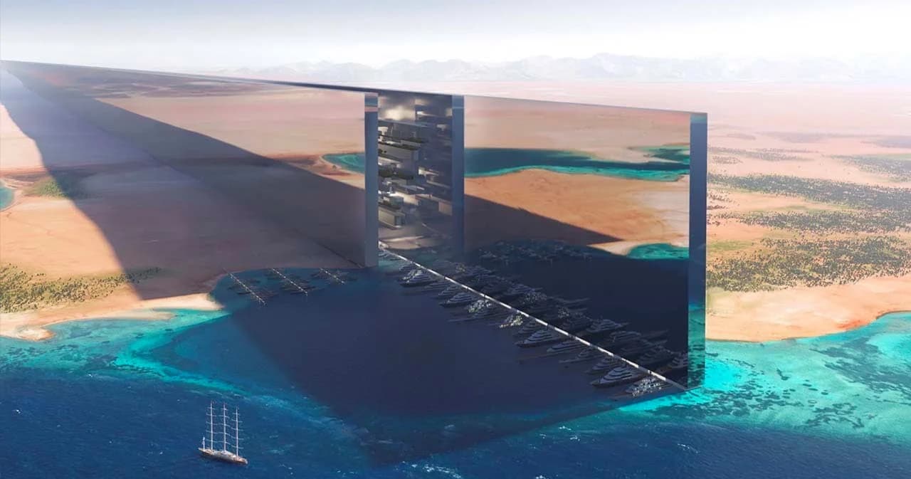 พาส่อง The Line เมืองแนวตั้งแห่งแรกของโลก ที่ซาอุดีอาระเบีย