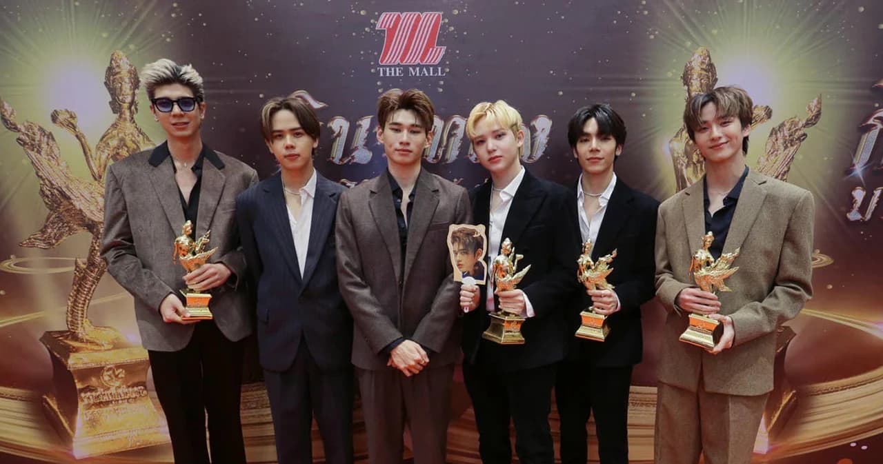 ‘ATLAS’ คว้ารางวัลศิลปินกลุ่มยอดนิยมแห่งปี จากงานกินรีทองมหาชน ครั้งที่ 8