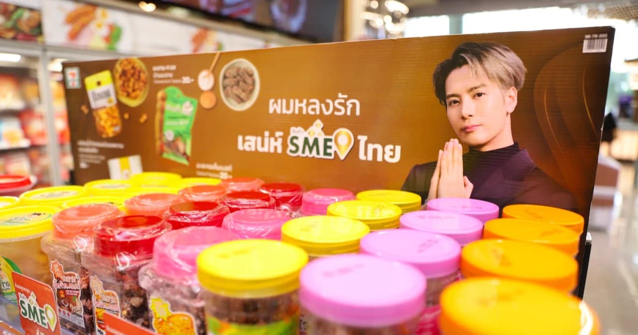 เซเว่นฯ ดึง ‘แจ็คสัน หวัง’ ร่วมโปรโมตสินค้า SME พา Soft Power ไทยดังไกลไปทั่วโลก