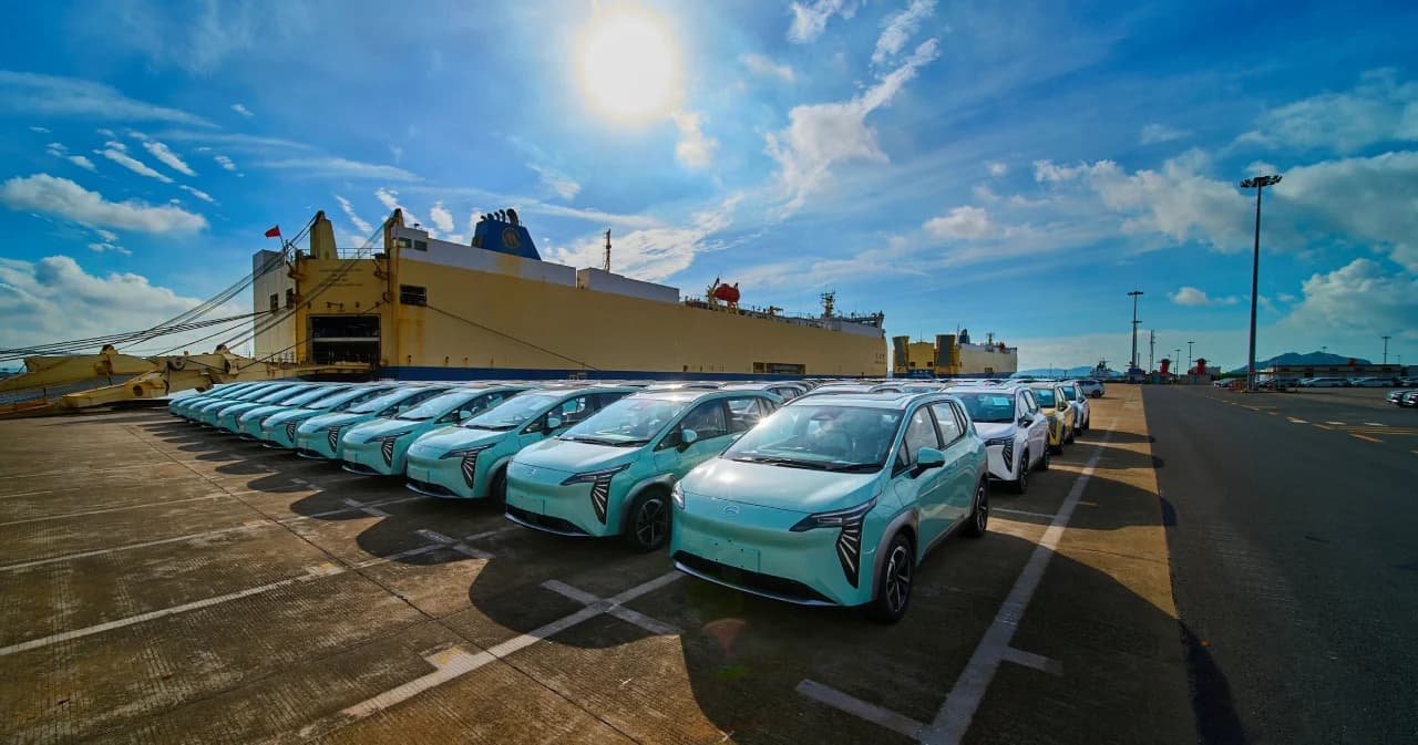 ล็อตแรกมาแล้ว 100 คัน ไอออน (AION) ค่าย EV จีน ส่งรถยนต์ไฟฟ้าบุกตลาดไทย