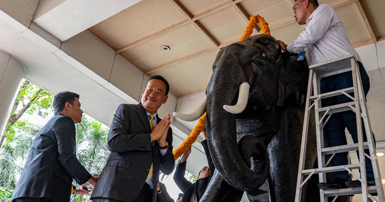 ‘เศรษฐา’ เข้ากระทรวงการคลัง เผย 1 เดือนชัดแหล่งเงินดิจิทัลวอลเล็ต