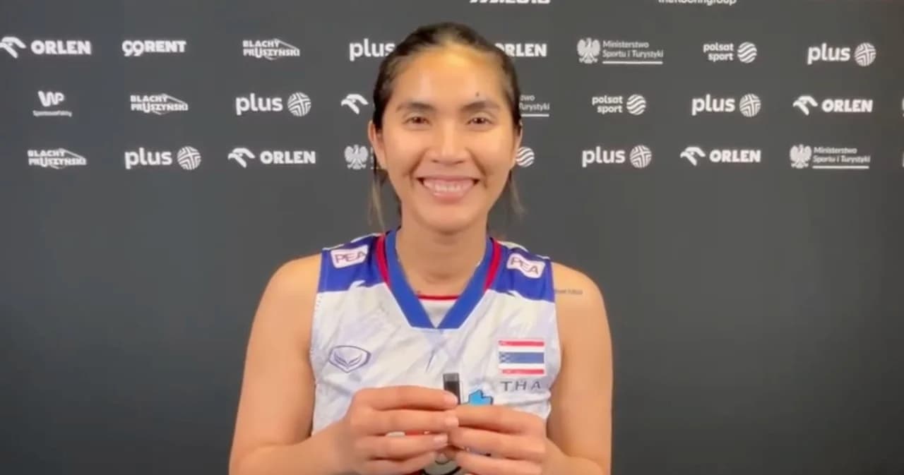 ‘ปิยะนุช’ ปลื้มทีมวอลเลย์บอลหญิงเอาชนะสโลวีเนีย 3 เซตรวด นัดต่อไปไม่ประมาทเจอเกาหลีใต้