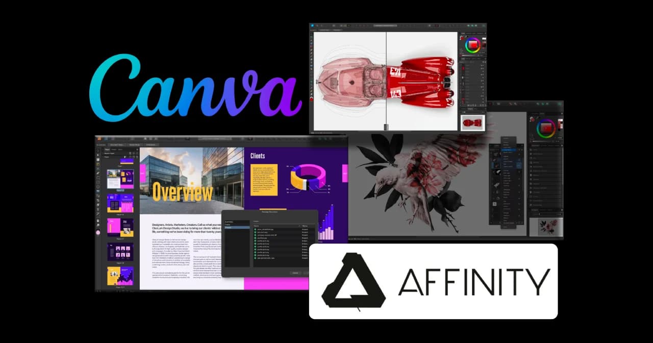 Adobe มีหนาว! จับตา Canva ซื้อกิจการ Affinity เครื่องมือออกแบบตัวมัม