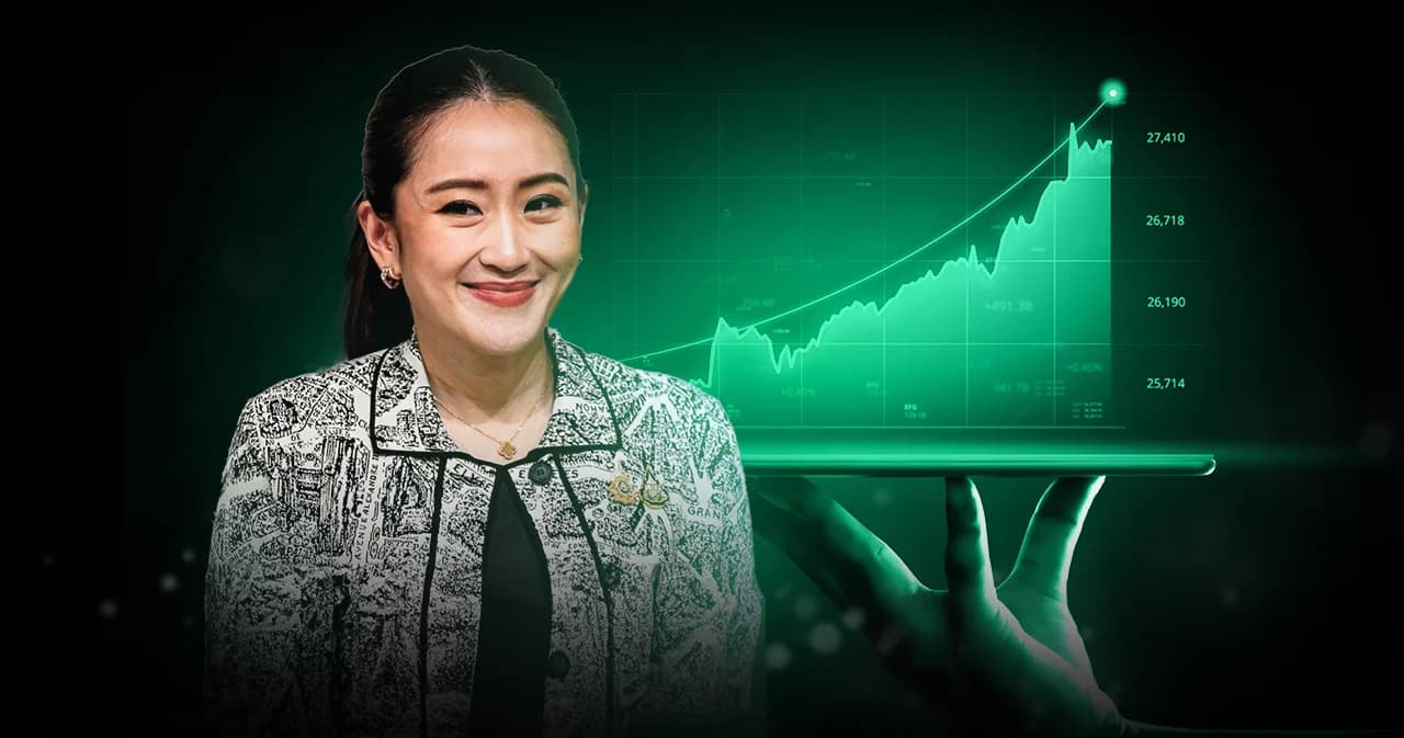 หุ้นไทยบวกกว่า 100 จุด หลัง ‘อุ๊งอิ๊ง-แพทองธาร’ นั่งนายกฯ นักลงทุนเชื่อมั่นจัดตั้ง ครม.