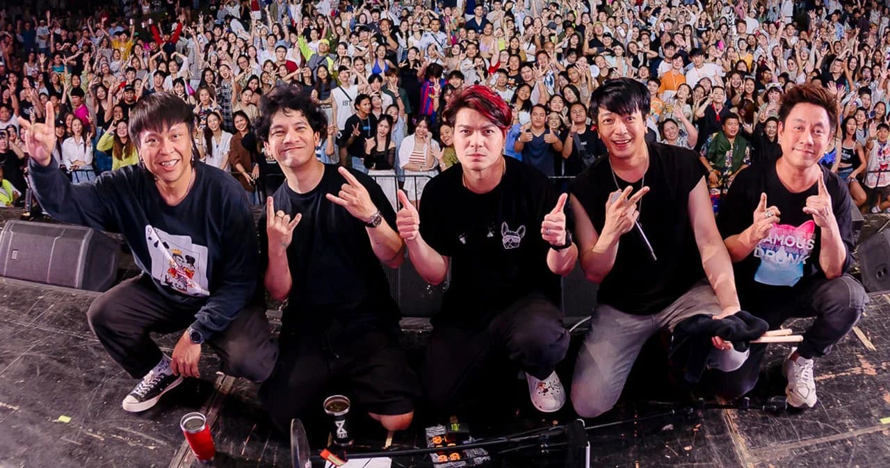 ประมวลภาพ เทศกาลดนตรีส่งท้ายปี ADDA FEST ON THE BEACH บรรยากาศสุดโรแมนติก