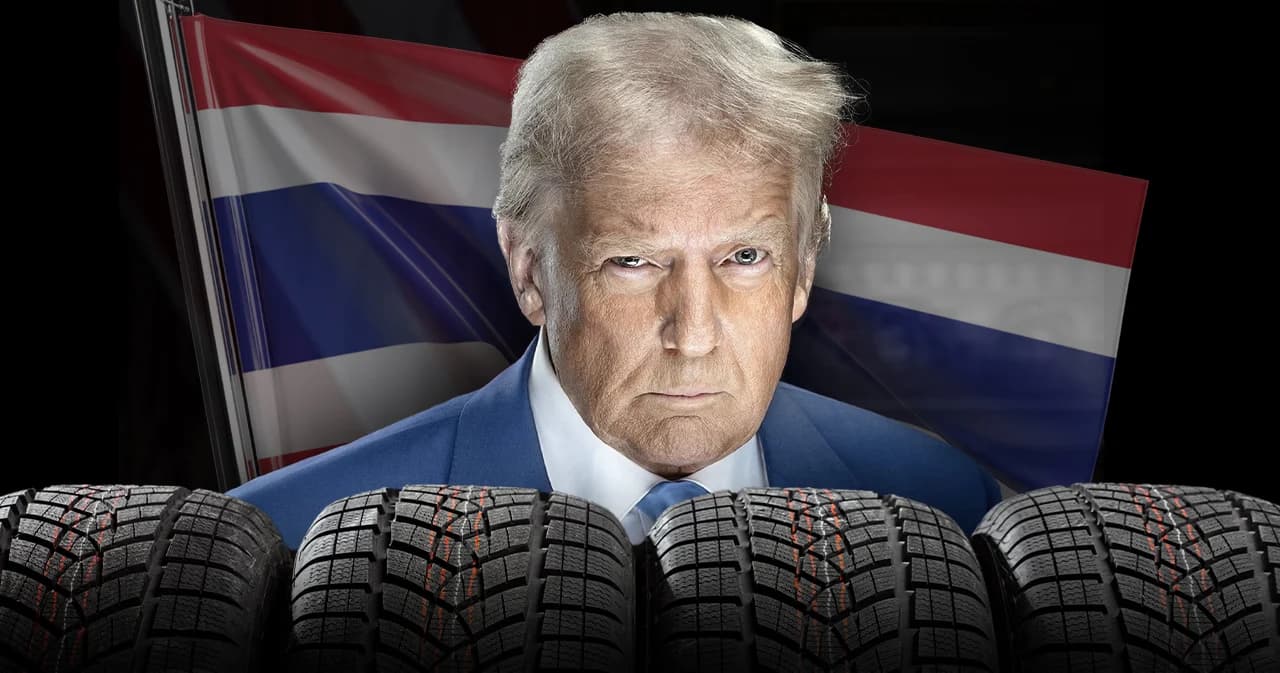 จับตา ‘ยางรถยนต์’ อเมริกานำเข้าจากไทยอันดับ 1 ‘ทรัมป์’จะเก็บภาษีตอบโต้แค่ไหน?