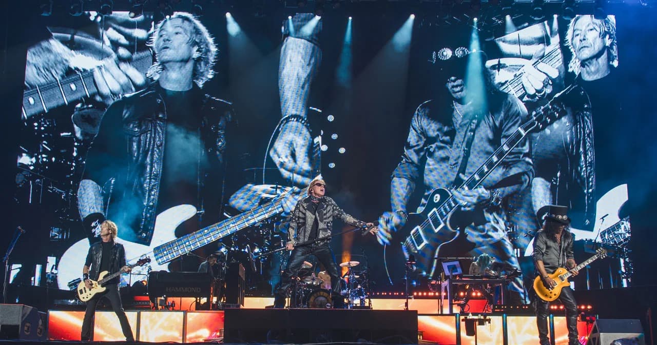 เหตุผล 5 ข้อที่ไม่ควรพลาด Guns N’ Roses 2025 World Tour – Bangkok