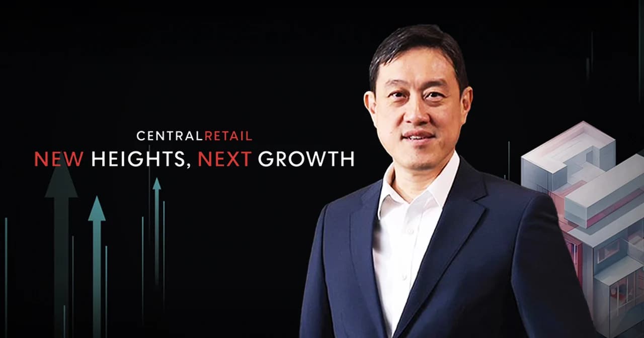 เซ็นทรัล รีเทล เปิดตัว CEO คนใหม่ ภายใน 3 ปี ทุ่ม 4.5-4.7 หมื่นล้าน เน้นขยายตลาดไทย เวียดนาม